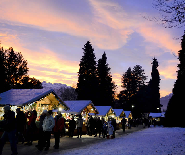 mercatini di natale Levico hotel 3 stelle valsugana in trentino