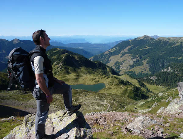 trekking in valsugana con tutta la famiglia a levico in trentino